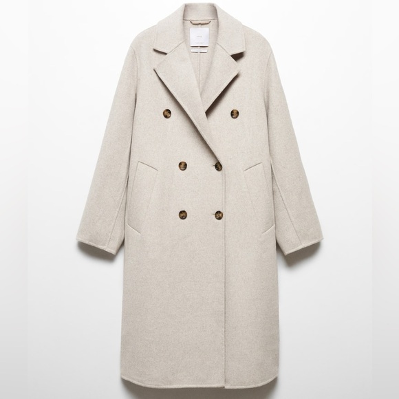 Mango Wool Coat New - Picture 2 of 8